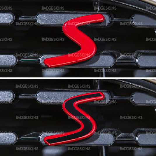 MINI - 4th Gen - Cooper S - Front S Badge Overlay