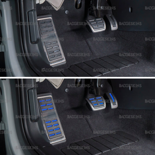 VW - MK8/8.5 - Golf - Aluminum Pedal Accent Inlays
