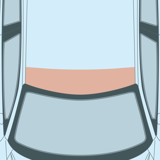 Acura - DE - Integra - Partial Roof PPF