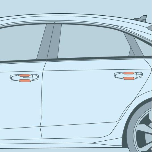 Audi - 8Y - A3/S3/RS3 - Door Cup PPF