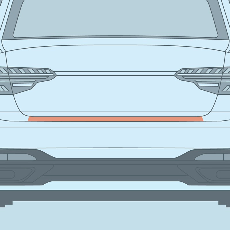 Load image into Gallery viewer, Audi - B9.5 - A4/S4 - Trunk Ledge PPF
