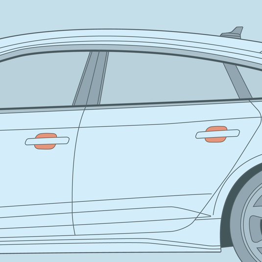Audi - B9.5 - A5/S5/RS5 - Door Cup PPF