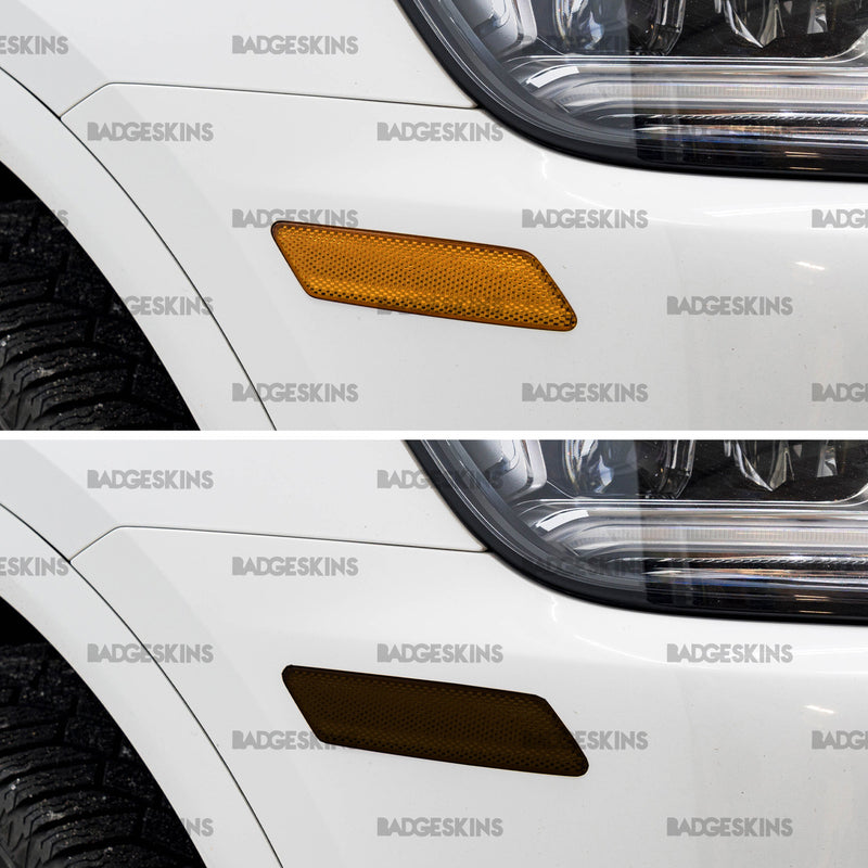 Load image into Gallery viewer, Audi - 80A - Q5/SQ5 - Front Bumper Amber Side Marker Tints
