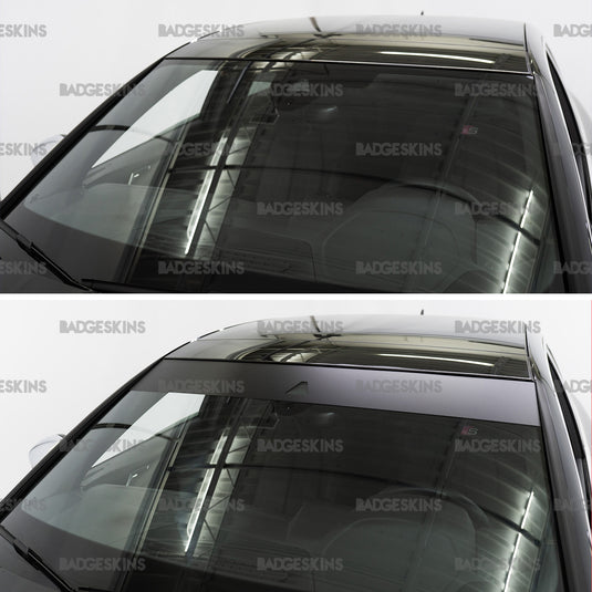 Audi - 8Y - S3 - Front Windshield Banner (with cutout)
