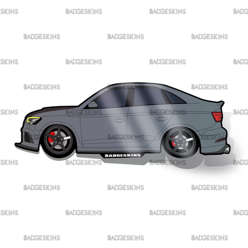 BS Car Stickers - Audi 8V S3