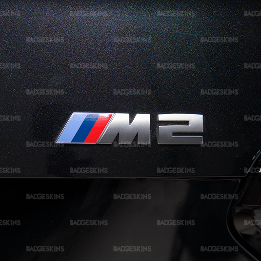 BMW - G87 - M2 - Rear M2 Badge Flag Overlay