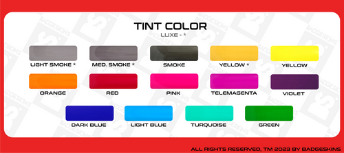 Tint Sheet