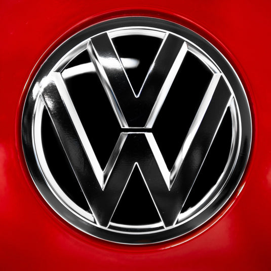 Modified Black/White/Red Rear Replacement Emblem for VW Volkswagen Gol