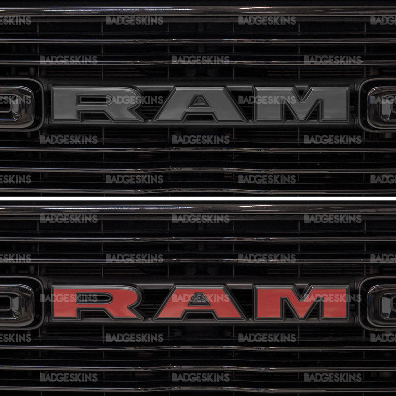 Load image into Gallery viewer, Dodge - Ram 1500 (19+) - Front RAM Badge Overlay
