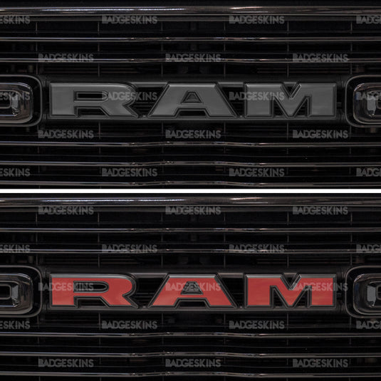 Dodge - Ram 1500 (19+) - Front RAM Badge Overlay