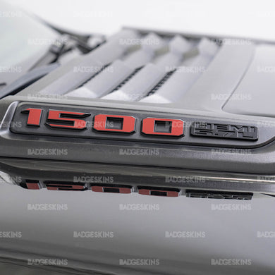 Dodge - 15th Gen - Ram 1500 - Hood Vent 1500 Badge Overlay