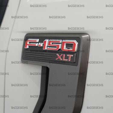 Ford - 14th Gen - F150 - Fender F150 Lettering Overlay – Badgeskins