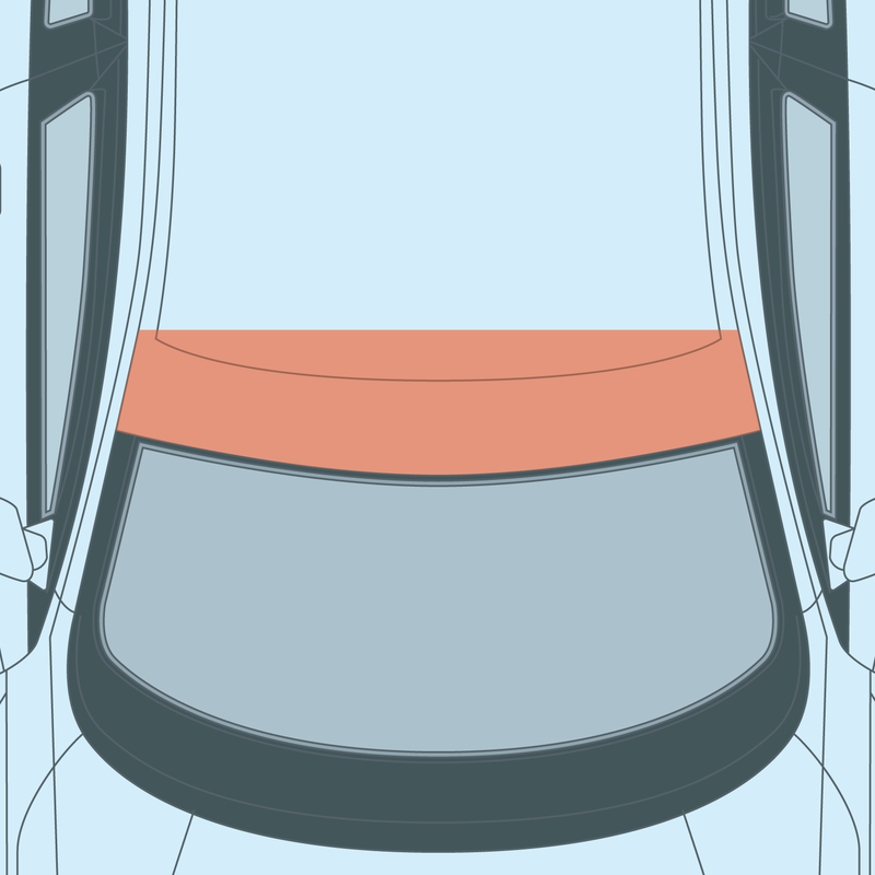 Load image into Gallery viewer, Honda - 10th Gen - Civic - Partial Roof PPF
