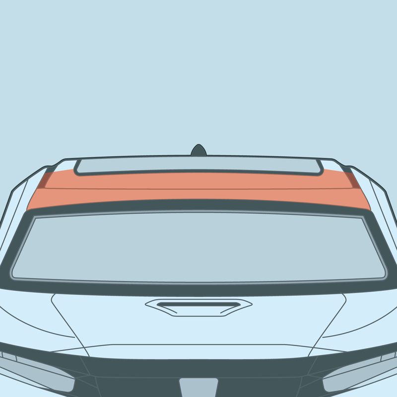 Load image into Gallery viewer, Honda - 10th Gen - Civic - Partial Roof PPF
