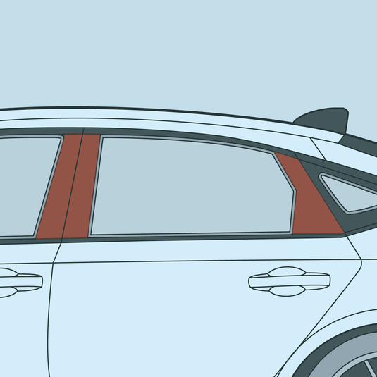 Honda - 11th Gen - Civic - B & C-Pillar PPF