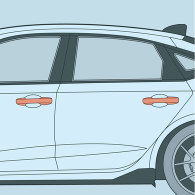 Honda - 11th Gen - Civic - Door Handle PPF