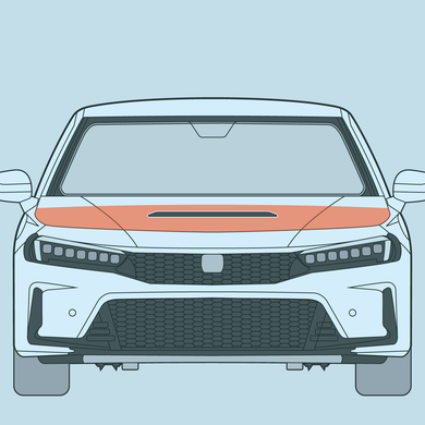 Honda - 11th Gen - Civic Type R - Partial Hood PPF