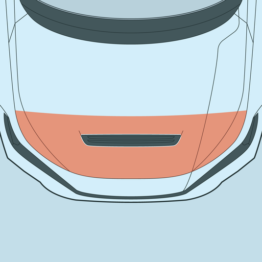 Honda - 11th Gen - Civic Type R - Partial Hood PPF