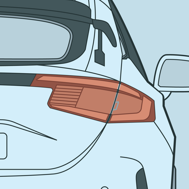 Honda - 11th Gen - Civic HB - Taillight PPF