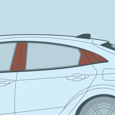 Honda - 10th Gen - Civic Type R - B & C-Pillar PPF
