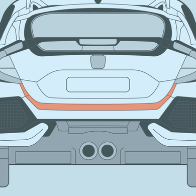 Honda - 10th Gen - Civic Type R - Trunk Ledge PPF
