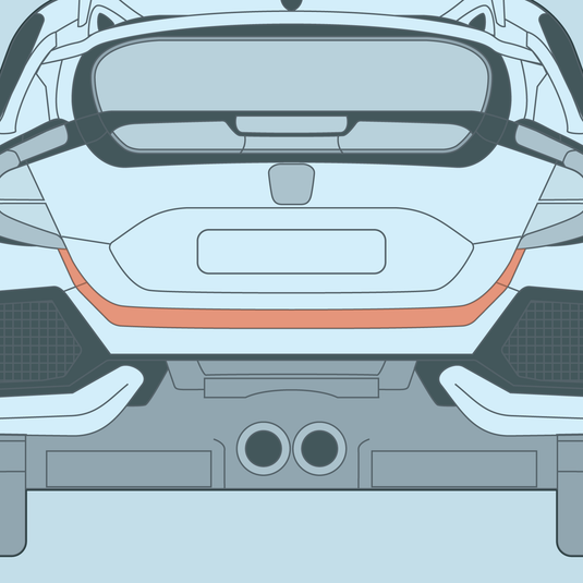 Honda - 10th Gen - Civic Type R - Trunk Ledge PPF