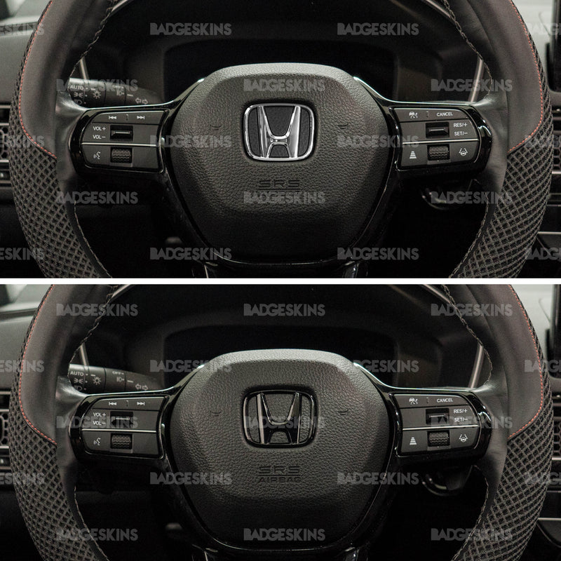 Load image into Gallery viewer, Honda - 11th Gen - Civic - Steering Wheel Emblem Overlay
