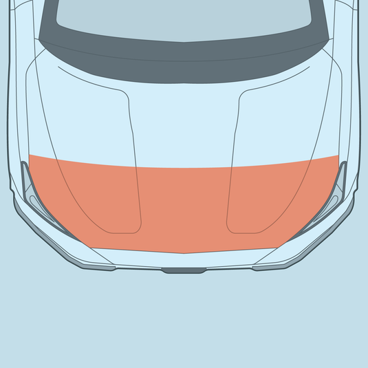 Hyundai - 2nd Gen - Veloster - Partial Hood PPF