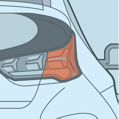 Hyundai - 2nd Gen - Veloster - Taillight PPF