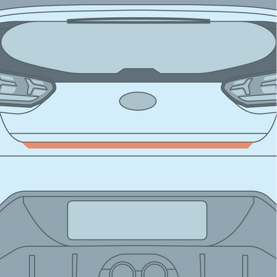 Hyundai - 2nd Gen - Veloster - Trunk Ledge PPF