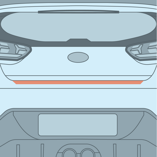 Hyundai - 2nd Gen - Veloster - Trunk Ledge PPF