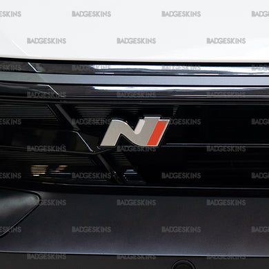 Hyundai - 7th Gen FL - Elantra N - Front and Rear N Flag Inlay