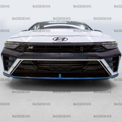 Hyundai - 7th Gen FL - Elantra N - Front Bumper Red Stripe Replacement