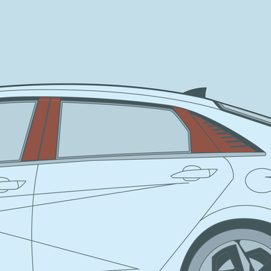 Hyundai - 7th Gen/7th Gen FL - Elantra - B & C-Pillar PPF