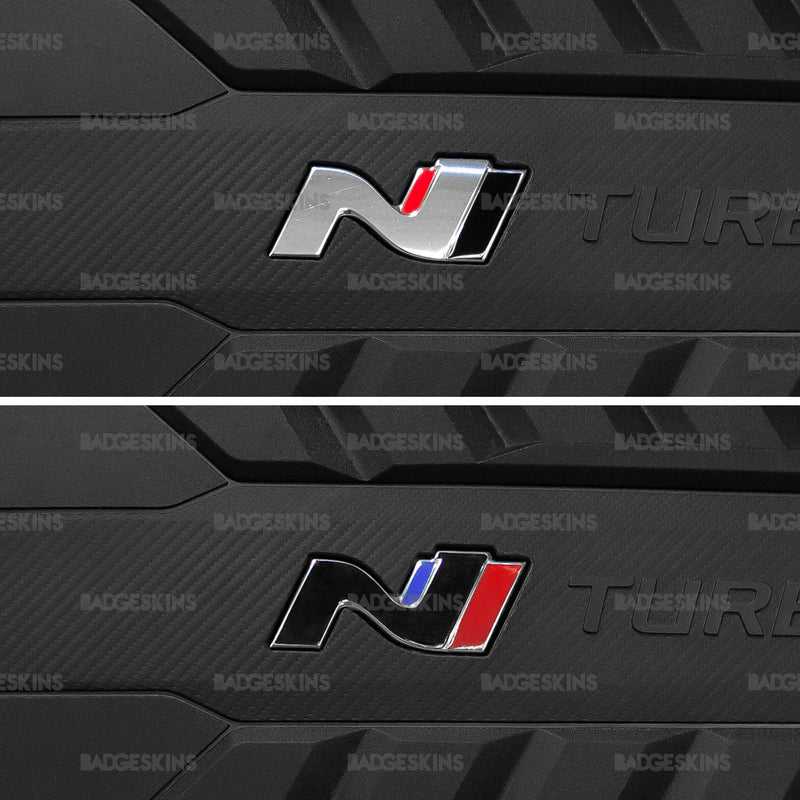 Load image into Gallery viewer, Hyundai - 7G - Elantra N - Engine Cover &quot;N&quot; Logo Overlay
