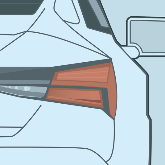 Hyundai - 7th Gen - Elantra - Taillight PPF