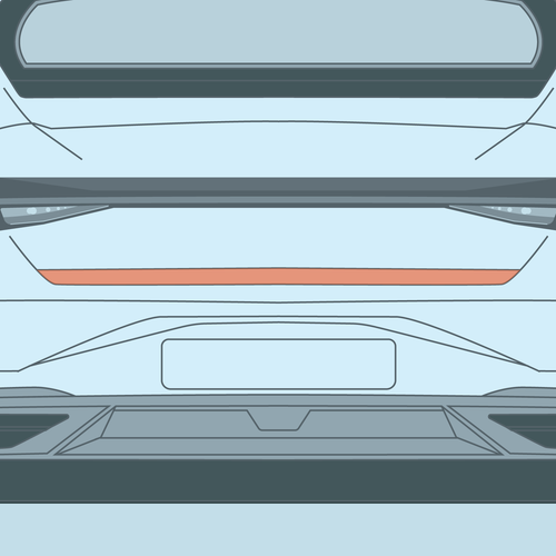 Hyundai - 7th Gen - Elantra - Trunk Ledge PPF