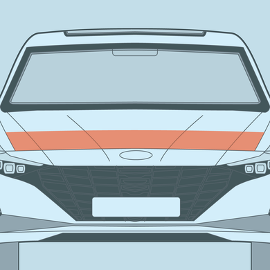 Hyundai - 7th Gen - Elantra - Partial Hood PPF