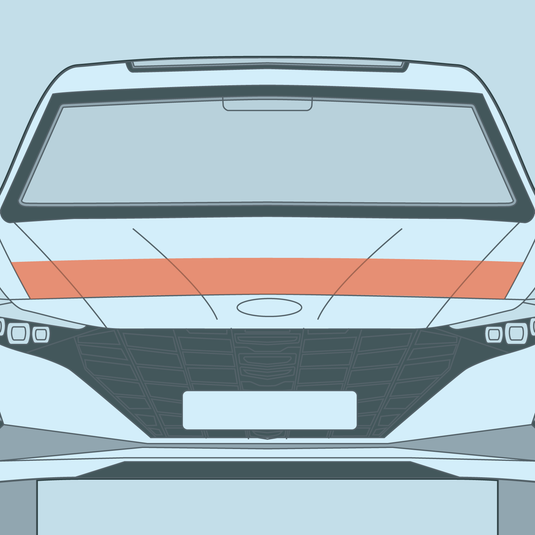 Hyundai - 7th Gen - Elantra - Partial Hood PPF