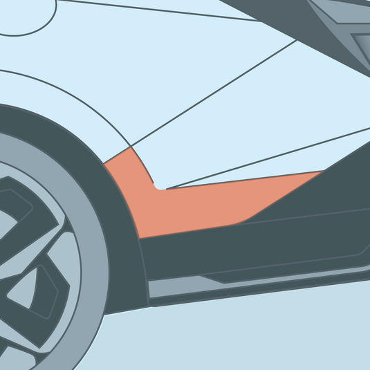 Hyundai - 7th Gen FL - Elantra N - Splash Guard PPF