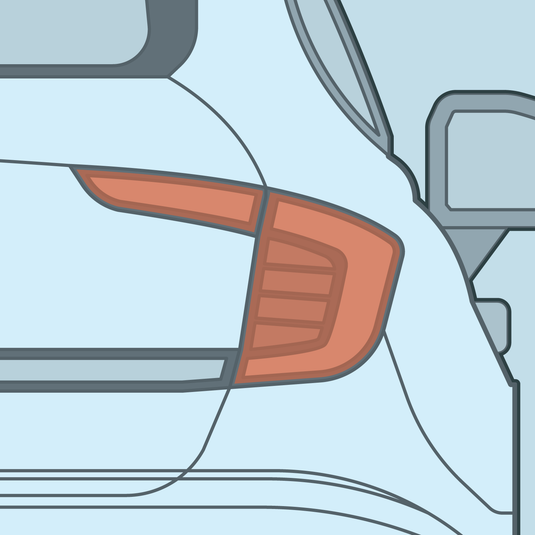 Hyundai - 8th Gen - Sonata - Taillight PPF