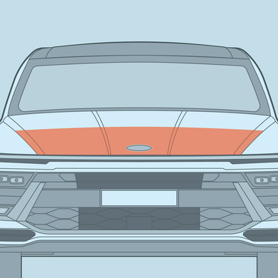 Hyundai - 8th Gen FL - Sonata - Partial Hood PPF