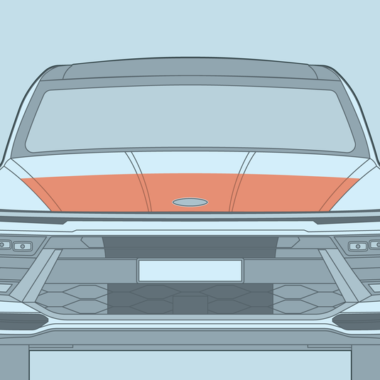 Hyundai - 8th Gen FL - Sonata - Partial Hood PPF
