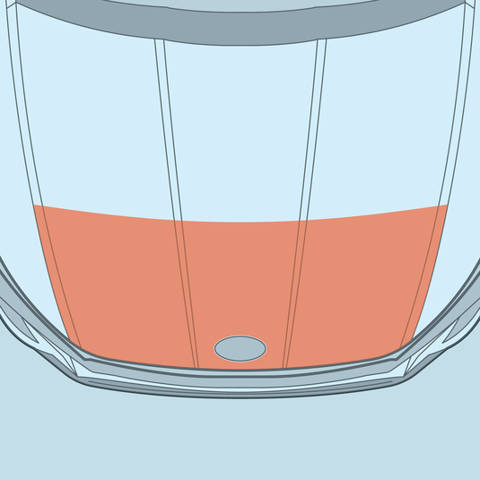 Hyundai - 8th Gen FL - Sonata - Partial Hood PPF