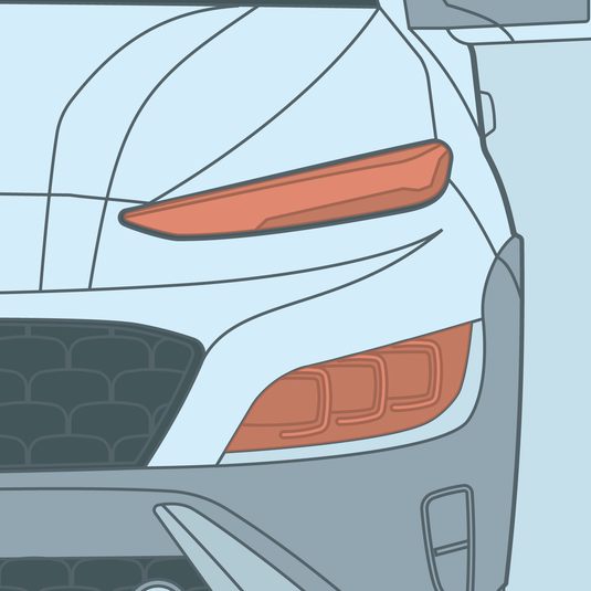 Hyundai - 1st Gen - Kona - Headlight PPF