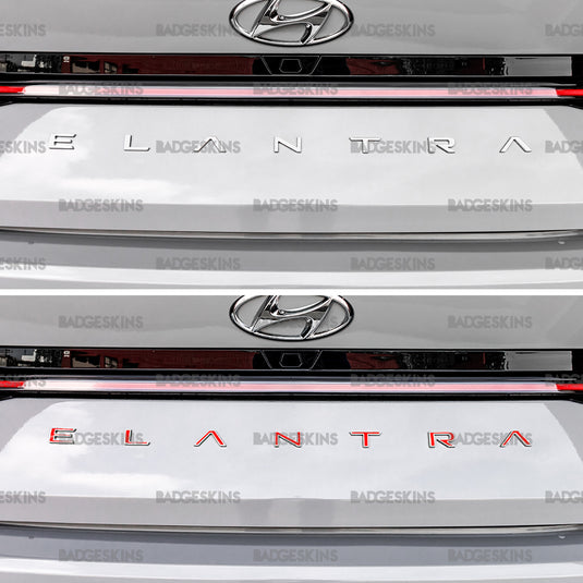 Hyundai - 7th Gen - Elantra - Rear ELANTRA Badge Overlay