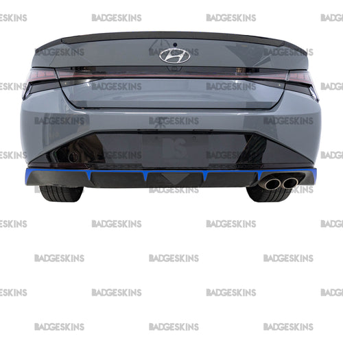 Hyundai - 7G - Elantra N-Line  - Rear Bumper Diffuser Accent