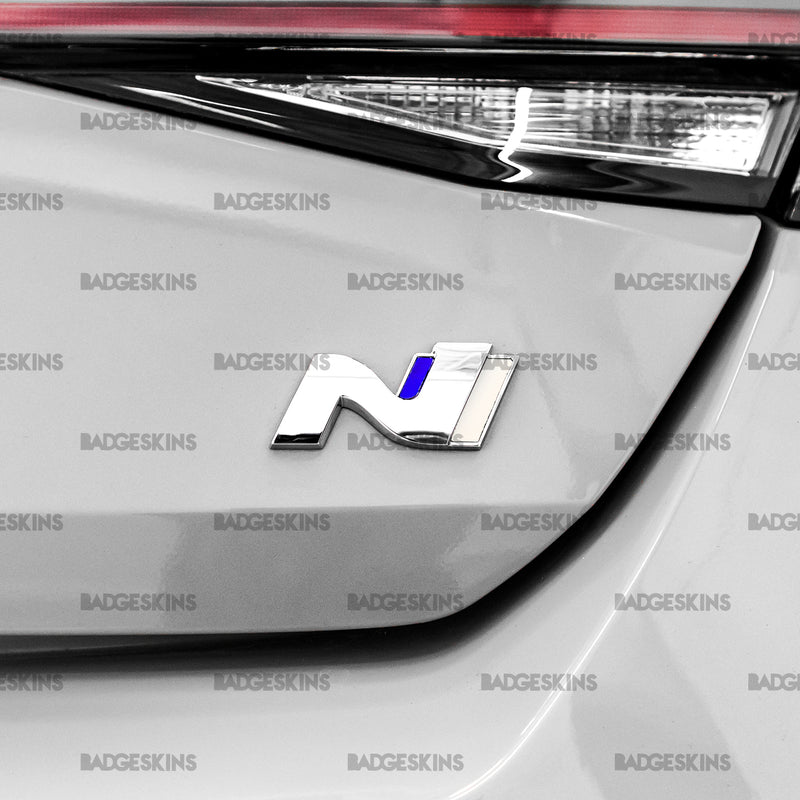 Load image into Gallery viewer, Hyundai - 7G - Elantra - Rear N Badge &quot;Flag&quot; Inlay
