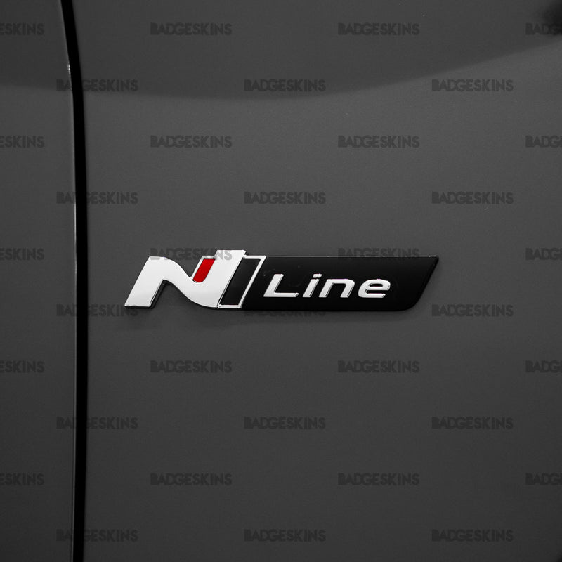 Load image into Gallery viewer, Hyundai - 7th Gen - Elantra - N-Line - Fender N Line Badge Overlay
