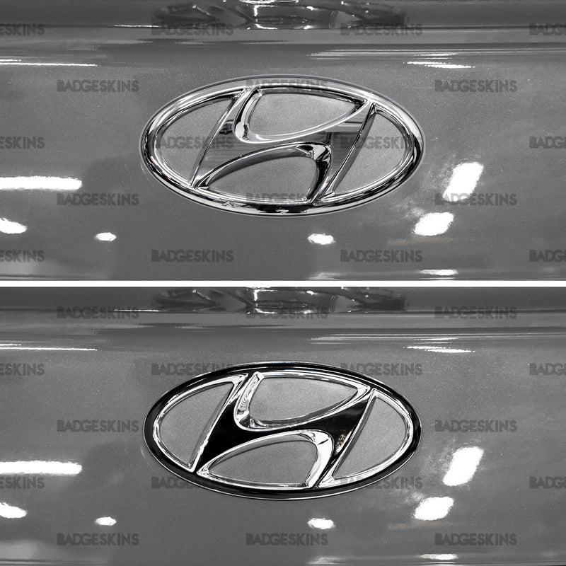 Load image into Gallery viewer, Hyundai - 8th Gen - Sonata - Rear Hyundai Badge Overlay
